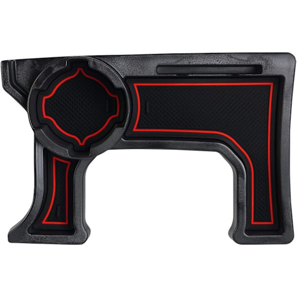 Jimny MT Armrest Förvaringslåda, Centerkonsol Organizer Fack, Röd Red