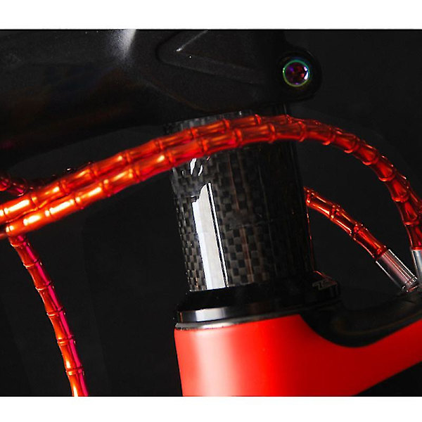 Cykelstyrstamsspacers i full kolfiber, passar till 1 1/8 tum