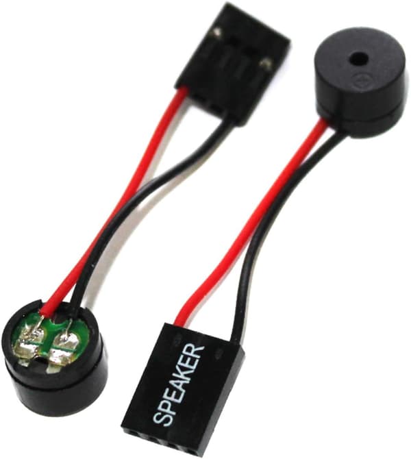 2 st Mini Plug Buzzer för PC Intern BIOS Dator Moderkort Huvudkort Piplarm Högtalare