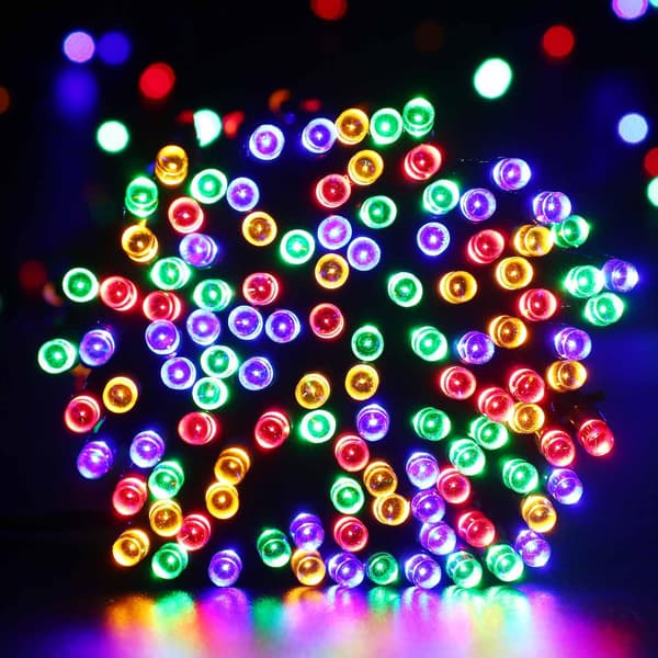 LED 82FT 200 LED juleblitslys med 8 moduser (flerfarget) color