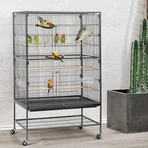 Fuglebur i naturlig tre, U-formet