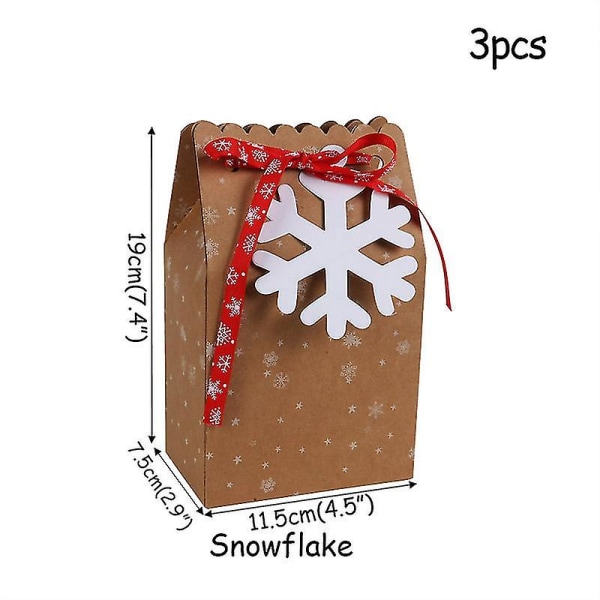 Paket med 9 julklappspapper för fyllning, julklappspåsar av papper, julklappspapper