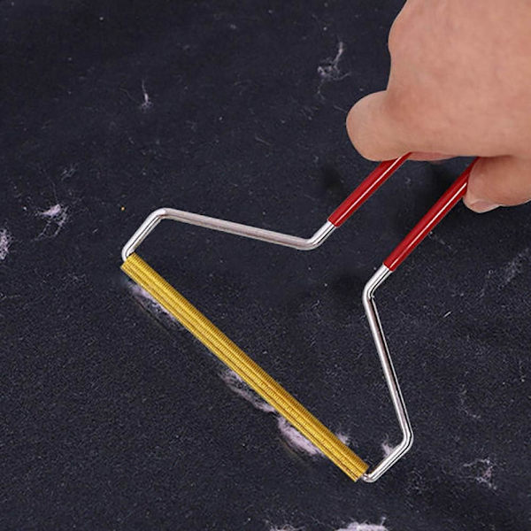 Bärbar Mini Fluff Removing Roller Fuzz Fabric Shaver Brush