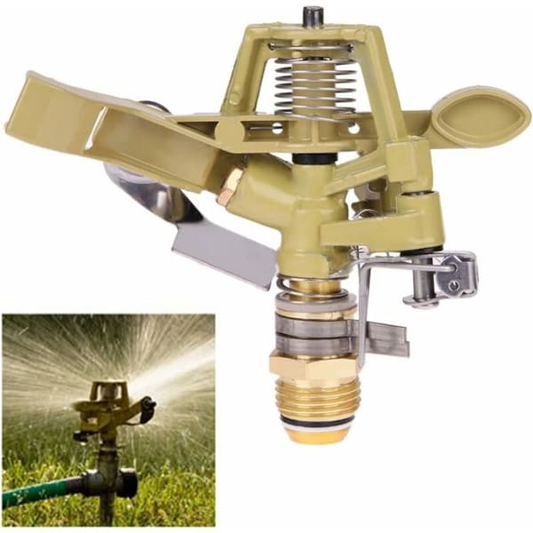 1/2 tomme havesprinkler Automatisk rotation Kobberspraydyseforbindelse Vippearm Havevandingssystem