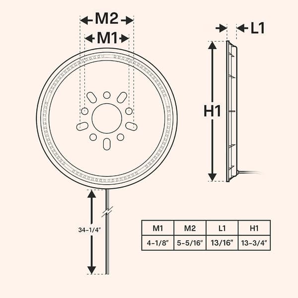 Reservhjul 3:e bromsljus för Jeep Wrangler [5 x 4,5\"/5\"/5,5\" bultmönster] LED-ring