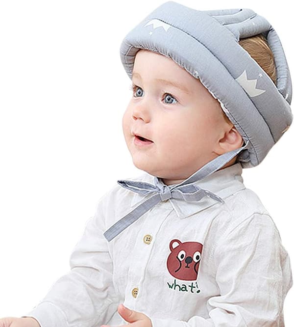 Baby Drop Cap Sikkerhetshodebeskyttelse Justerbar Myk Hodebeskyttelseshette for Barn