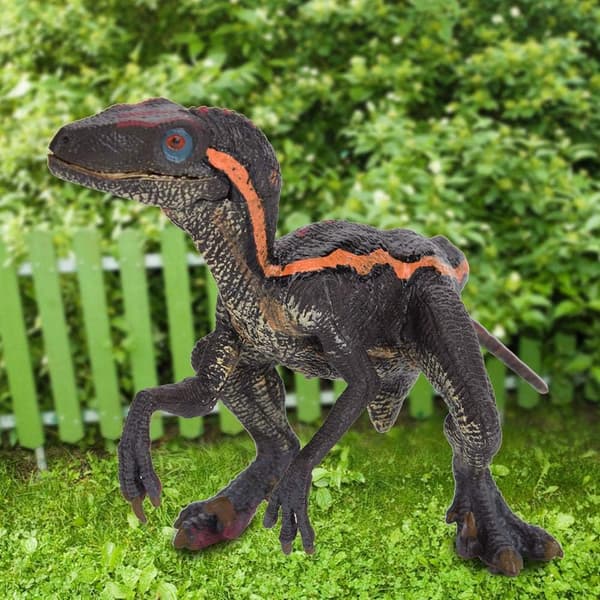 Børns Mini Simulations Dinosaur Dukke Model Legetøjsgave (Brun) Brown