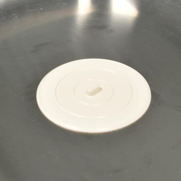 Flad vaskeprop, 5\", hvid, 1 pakke (89042)
