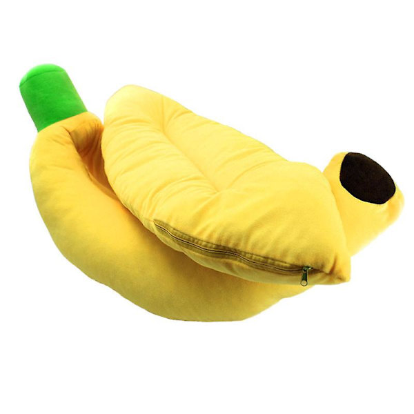 Vintervarm avtagbar och tvättbar tecknad banan kennel (S) 1 stycken