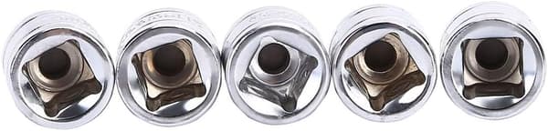 9 stk 3/8\" Drive Hex Allen Socket Key Bits Sett Kit H2 H3 H4 H5 H5.5 H6 H7 H8 H10 S2 Stål