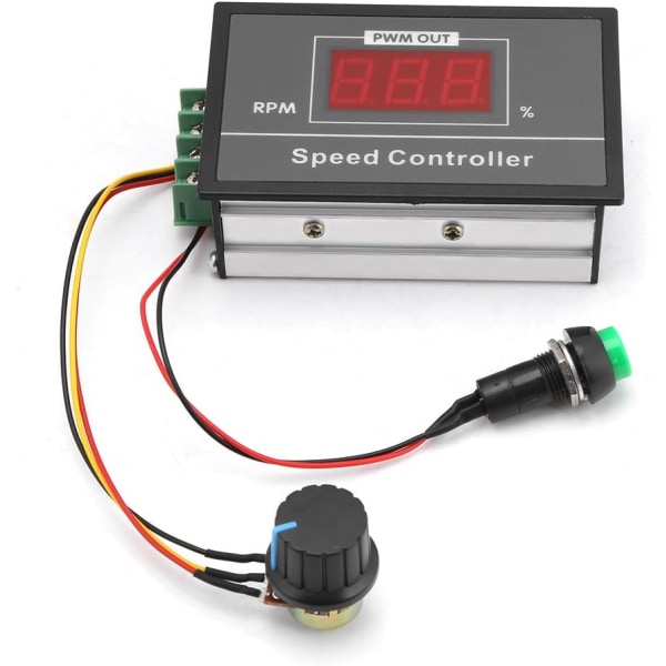 Justerbar PWM-motorhastighetsregulator Digital display DC-motorstyrning Regulator