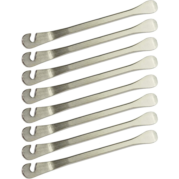 8-pack cykel däck spak däck sked järn byte verktyg för reparation cykel slang