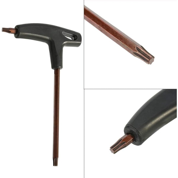 Health Gear T25 Torx-nyckel med högt vridmoment, T-handtag, stjärnspets