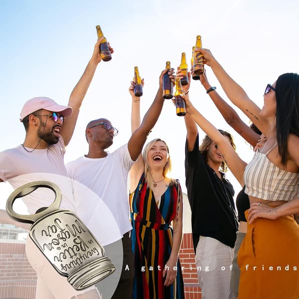 Kasseflaskeåbner, Unik Ølgave, Bartender Ølflaskeåbner til Bar, Fest, Hjem