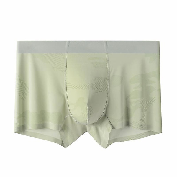 Ice Silk Shorts för män Sports Boxer Andas Boxer Tonåringar (Grön 3XL) green 3xl