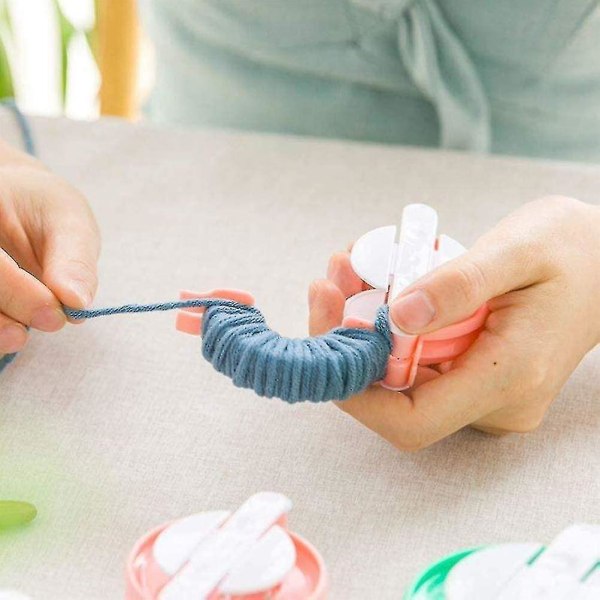 4 st Pom Pom Maker, 4 storlekar Pompom Making Tool Set DIY  Stickning Craft Tool Set