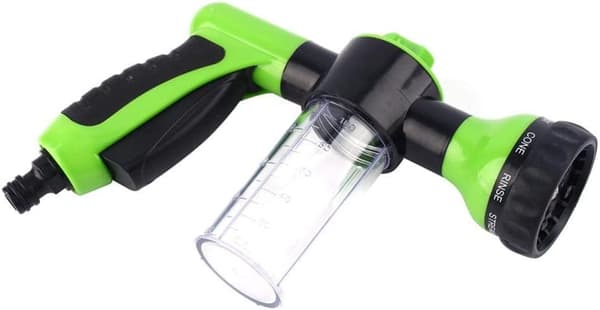 Bilskumkanon Slangesprøjtedispenser Blaster Vaskepistol 8 Vandingsmønstre