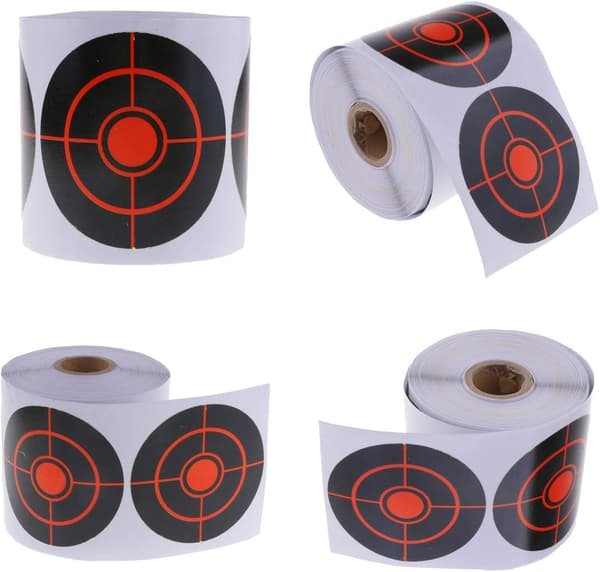 Självhäftande skjutmålsetikett reaktionsskjutmål 76mm*76mm målpapper