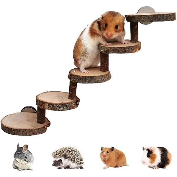 Hamster träningsleksak, trähamsterklätterleksak