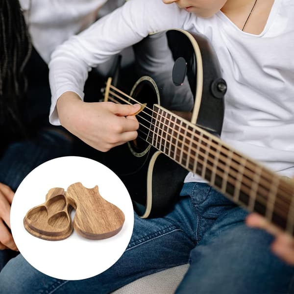 Plektrumhållare för gitarr, presentask för gitarrer, tillbehör till musikinstrument för gitarrister