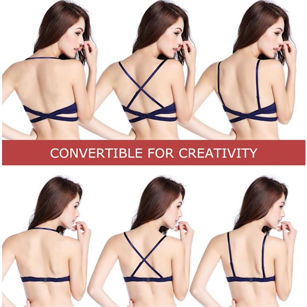 Kvinnors djup U Multiway Plunge BH Push Up BH Underkläder