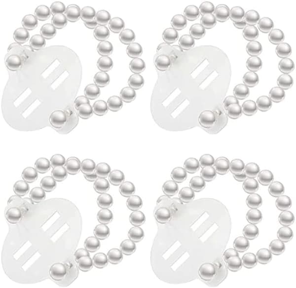 4 STK Elastiske Perlearmbånd Korsage Armbånd Bryllup DIY Perleperle Strækker