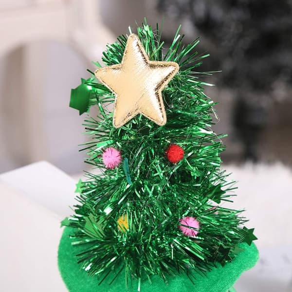Julefrokostdekoration Juletræshårbøjle (grøn) 1 stk