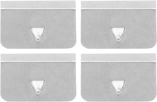 4 st universella bilvindruta regnskydd kanal rostfritt stål fixering clips set