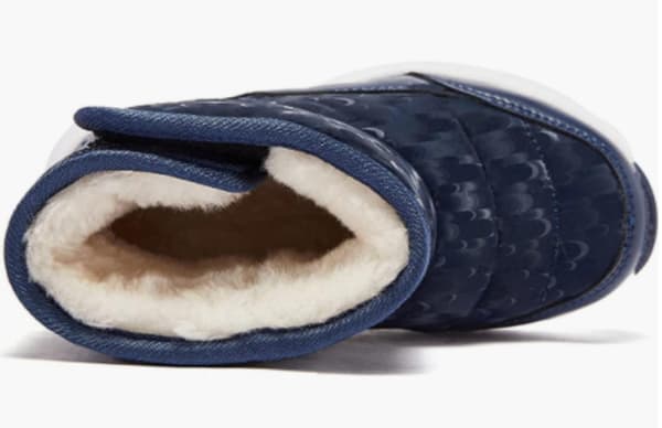 Vattentäta vinterstövlar för barn (kungligt blå, storlek 27) 1 par Blue size 27