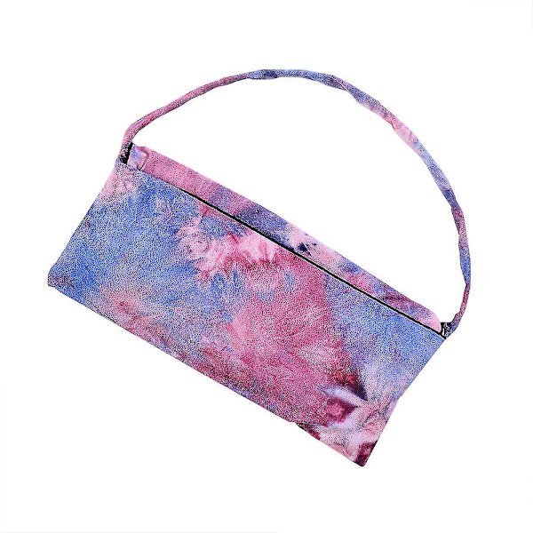 Tie Dye Strandhandduk Recliner Överdrag Recliner Överdrag med Sidoförvaringsficka (lila) Purple