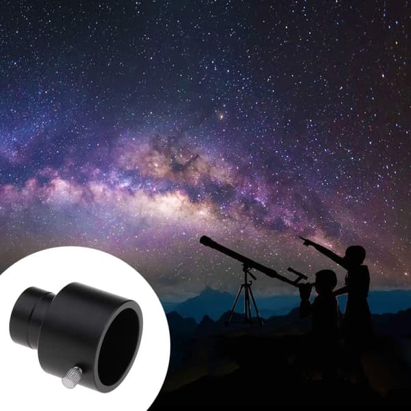 Fuldmetal 0,965'' til 1,25'' teleskopokularadapter (24,5 mm til 31,7 mm) - Sort