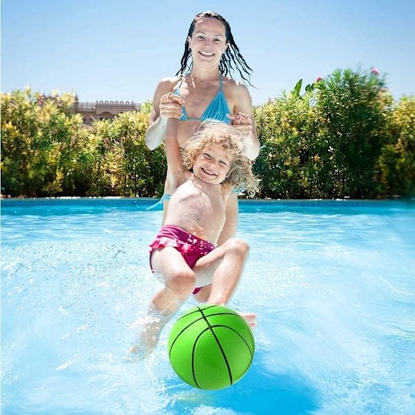 Liten poolspel basketboll mini gummikickbollar för hemlekplats