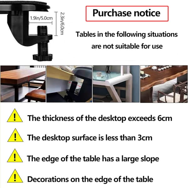 Ergonomisk justerbar for skrivebord musehåndleddsstøtte 180° roterende datamaskin håndleddsstøtte armholder