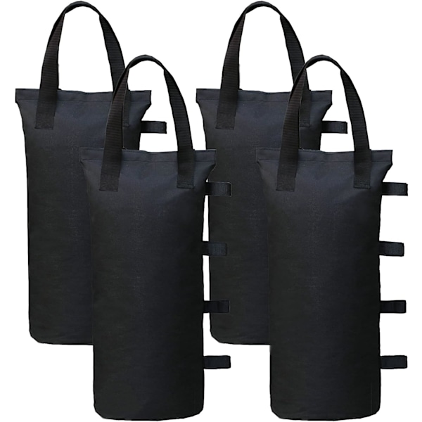 Tunga presenningvikter (120LBS) för pop-up-tält, 4-pack svart