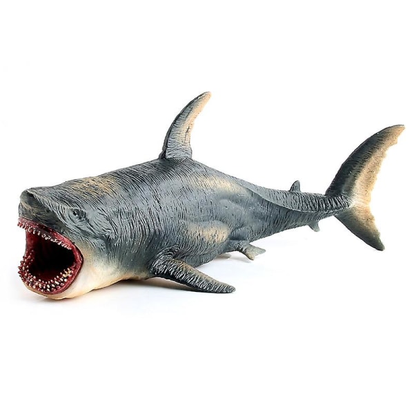 Shark modell leksak, miniatyr djur leksaker, enorm haj statyett, gäller för havet varelse dekorativa