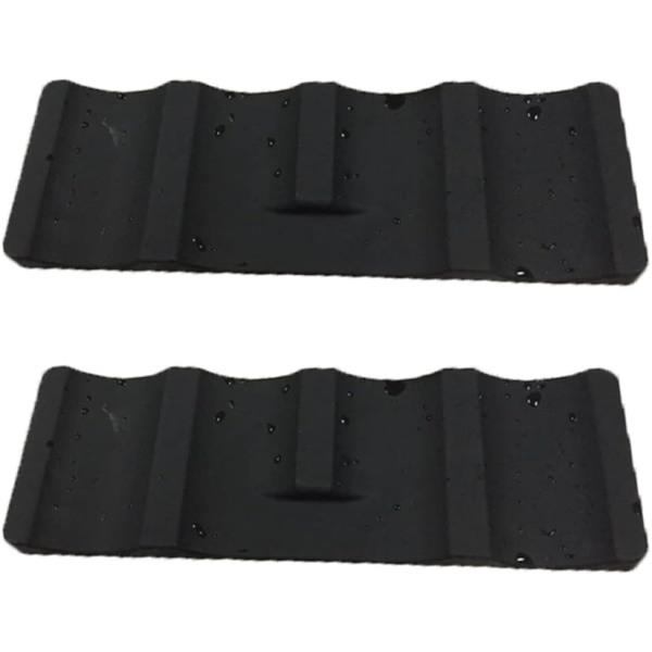 2-pack flaskhållare för kylskåp, stapelbar flaskhållare, silikonflaskhållare, rymmer 10 flaskor