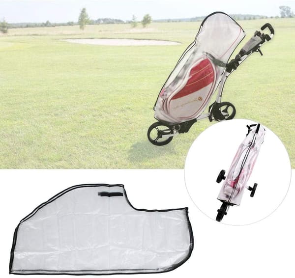 Golfbägin pölysuoja läpinäkyvä golfbägi golfin vedenpitävä suojus