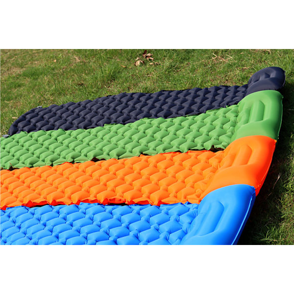 Superlätt camping med madrass madrass självuppblåsbar madrass Campingmadrass med campingmadrass navy blue