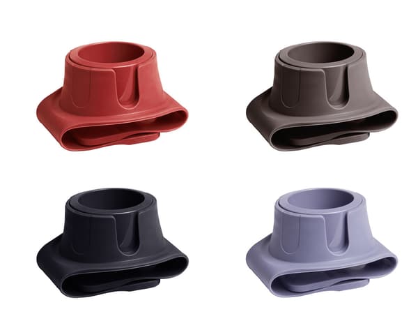 Silikon Sofakoppholder Sofaarmlene Lat Armlene Koppholder (Rød) Red