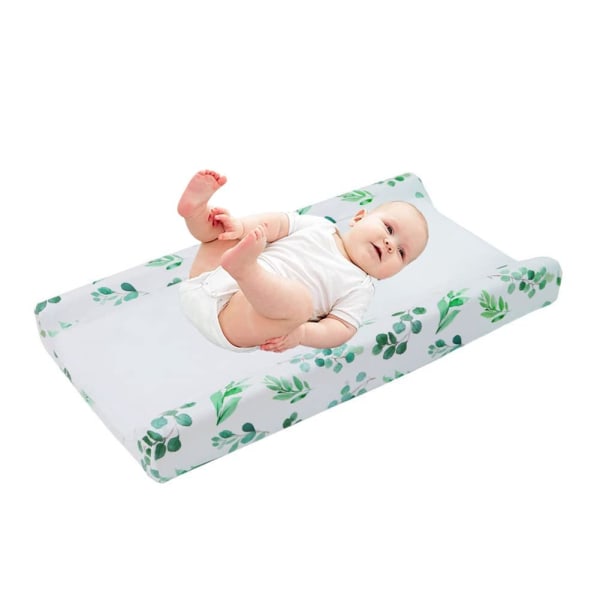Överdrag för skötbäddar, skötbäddsöverdrag babyrum blöjbyte skötbädd 81 x 41 x 13 cm（stil 2） color 2