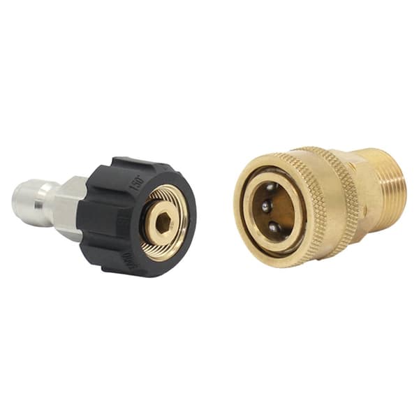 Højtryksrenser Adapter Kit Lynkoblingssæt Vandslange Lynkobling