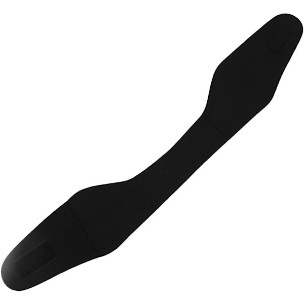 Simband för simning, justerbart pannband, elastiskt neoprenpannband (M-blå) m