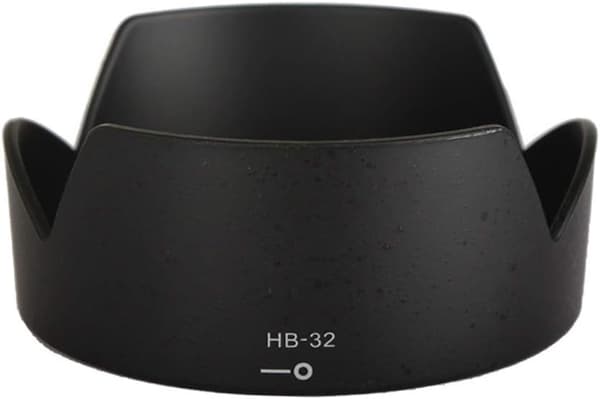 Modlysblænde til Nikon 18-140, 135, 105, 70mm DX objektiver (Sort)