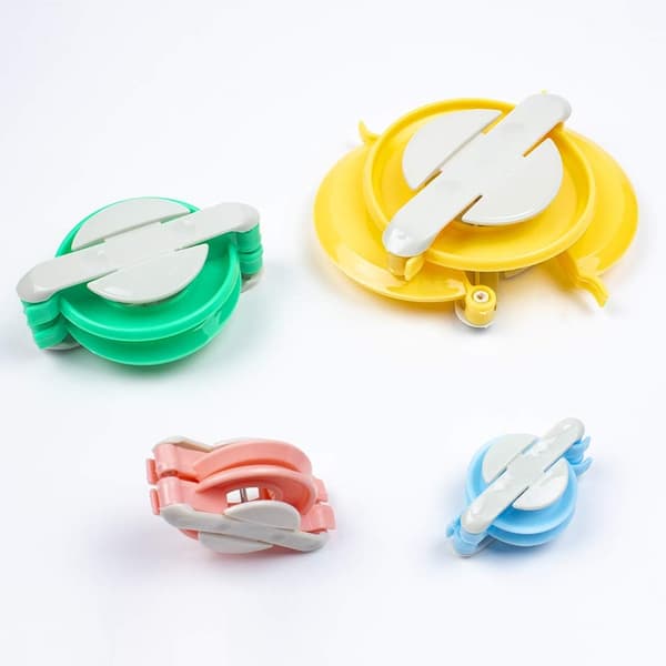 4 st Pom Pom Maker, 4 storlekar Pompom Making Tool Set DIY  Stickning Craft Tool Set