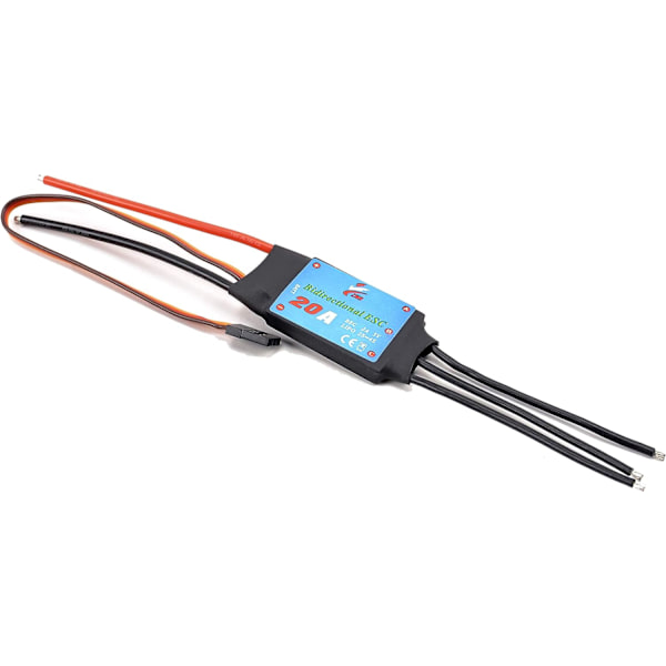 Dubbelriktad 40A borstlös ESC, marin pneumatisk undervattenspropeller 40A