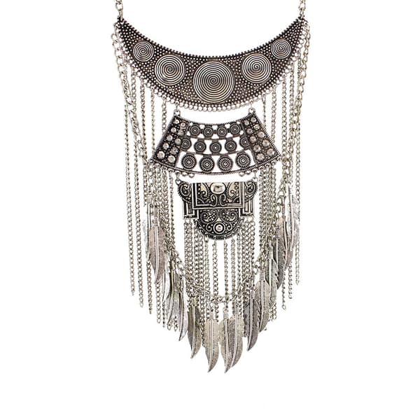 Halskæder Vedhæng Maxi Choker Statement Boho Dame Smykker
