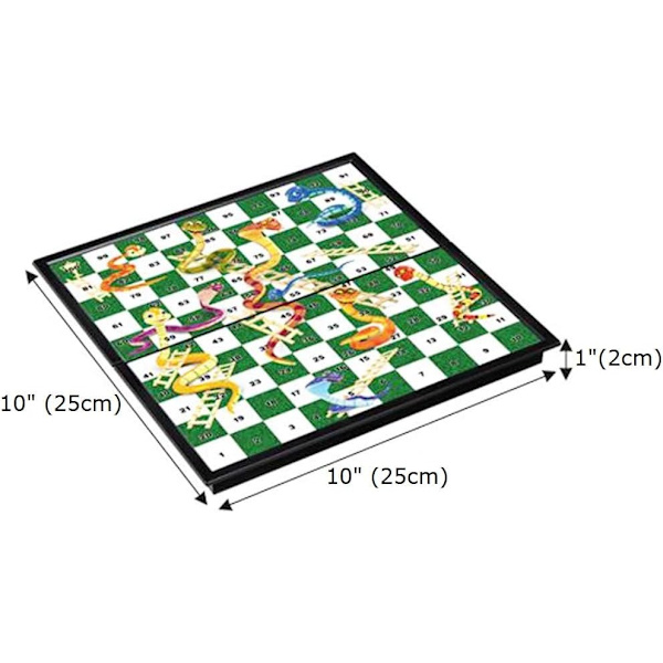 Ormspelet & Stegar Spel 10x10 Bräde 100 Rutor, Utbyggbart Bräde 10x10 Tum