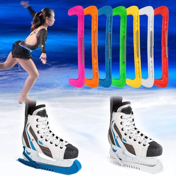 Justerbart buet kunstskøjteløbsskobetræk (pink) 1 stk. Pink