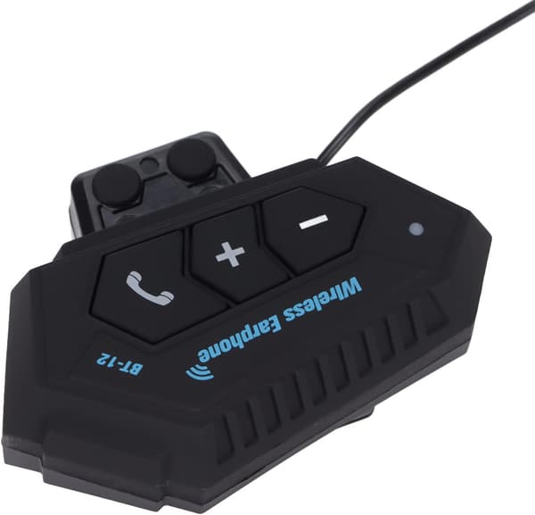 Hjälm handsfree Bluetooth intercom headset BT 5.0 med mikrofon, automatiskt svar