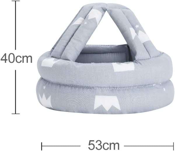 Baby Drop Cap Sikkerhetshodebeskyttelse Justerbar Myk Hodebeskyttelseshette for Barn